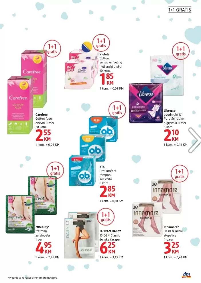 dm-akcijski-katalog cm cosmetic market. bingo. konzum. amko.