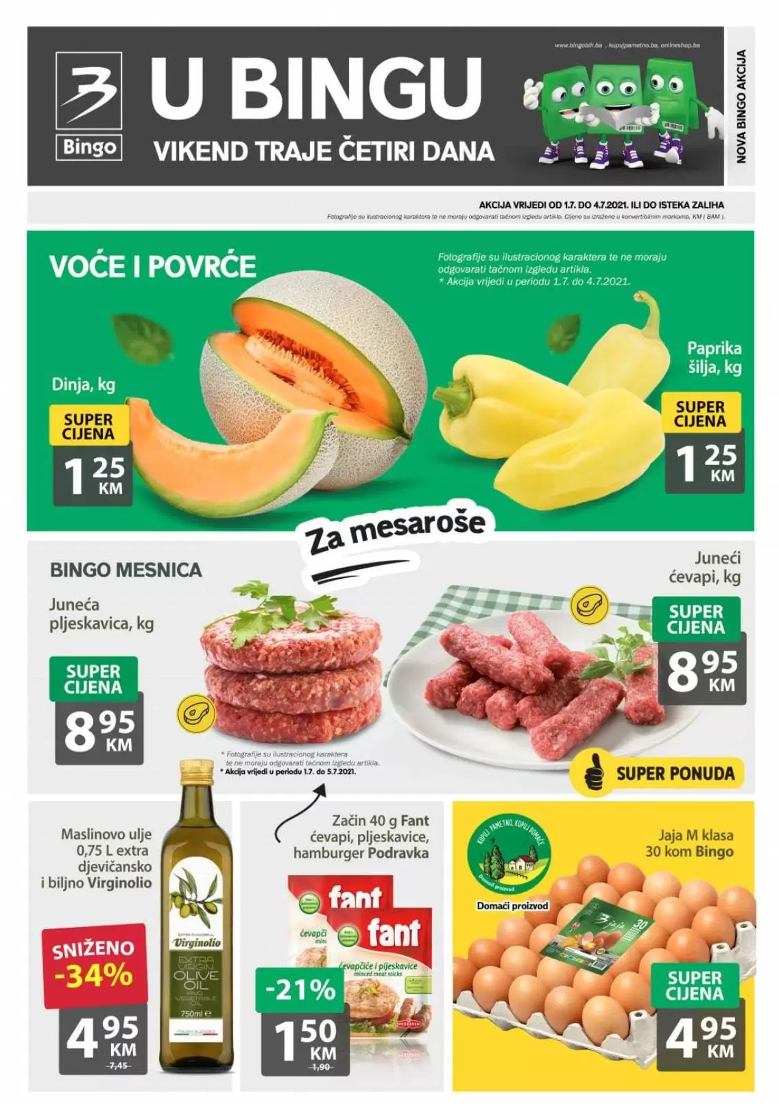 bingo katalog. bingo snizenje. bingo akcija. 