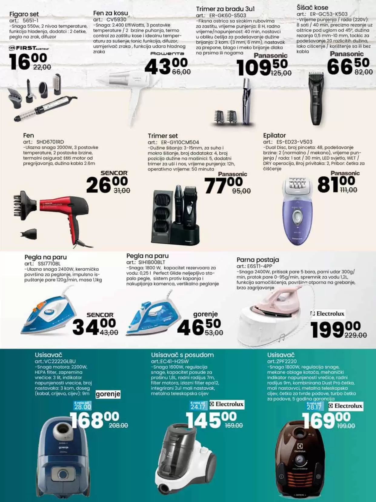 Fis TOP akcija. Fis snizenje.