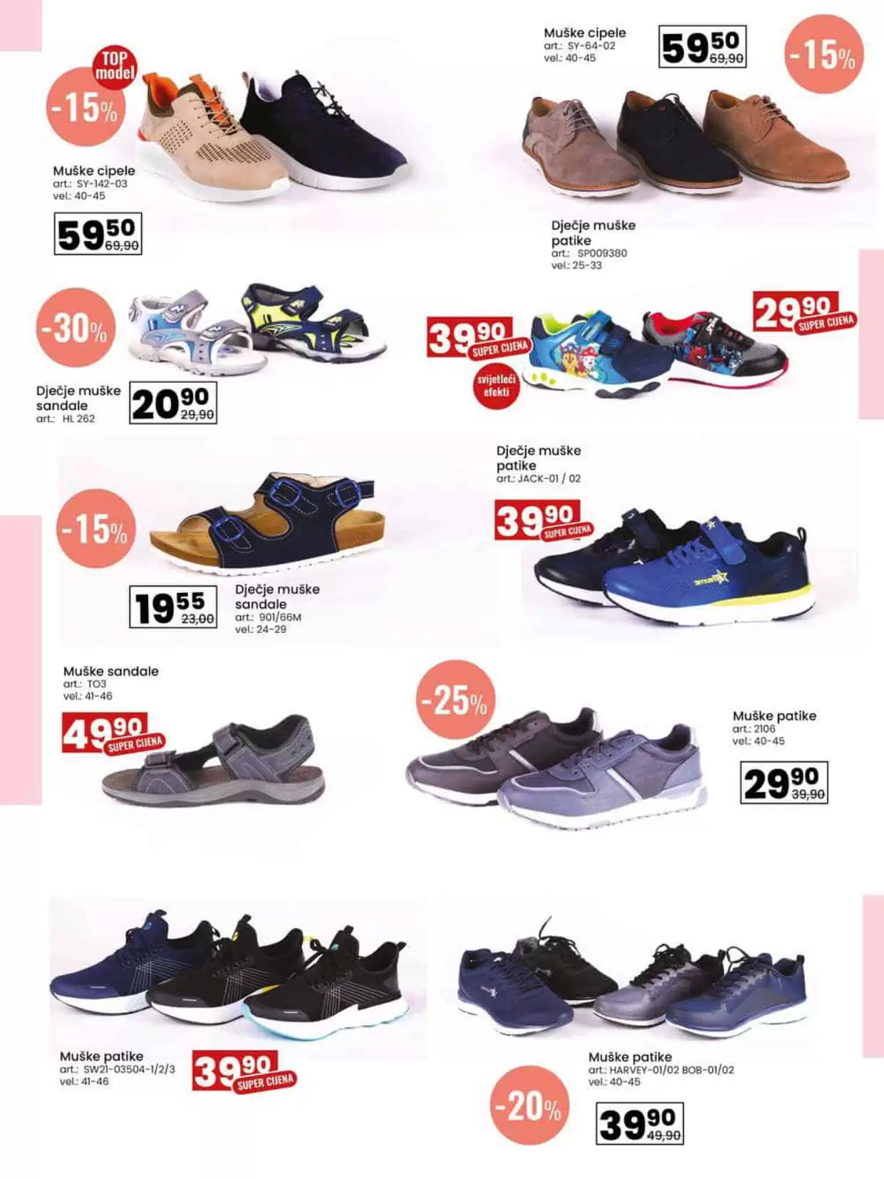 Fis TOP akcija. Fis snizenje.