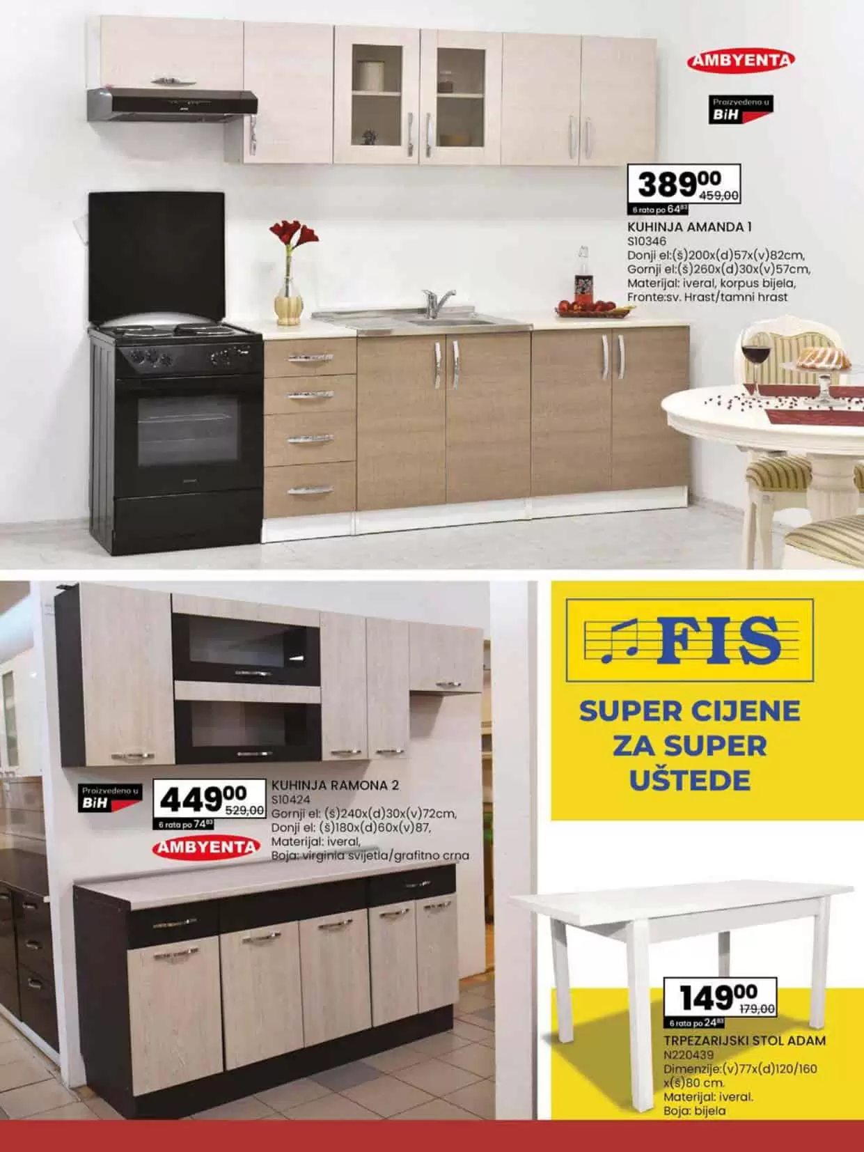 Fis akcijski katalog. snizenje. akcija. popust. snizeno.