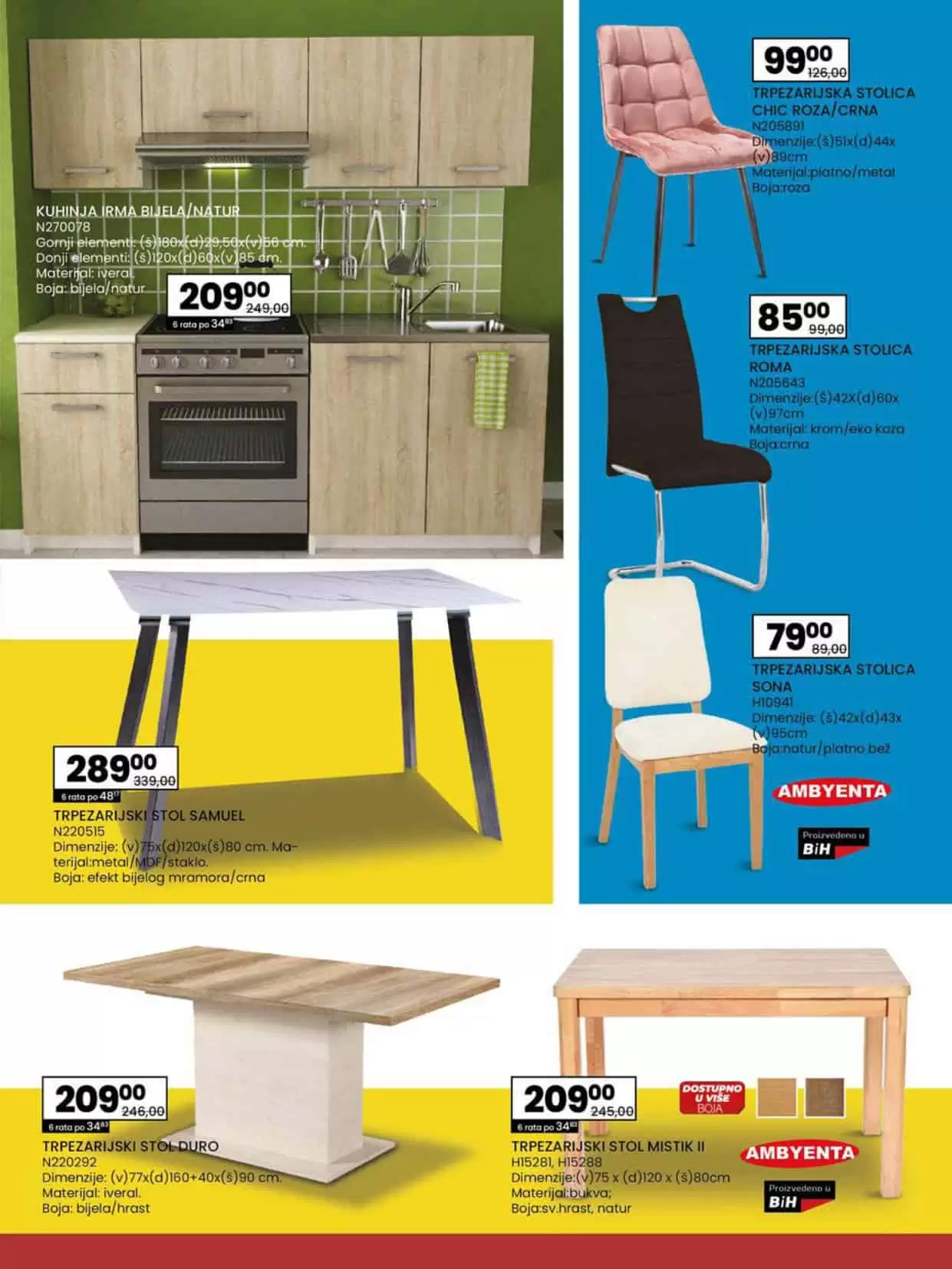 Fis akcijski katalog. snizenje. akcija. popust. snizeno. fis namjestaj.