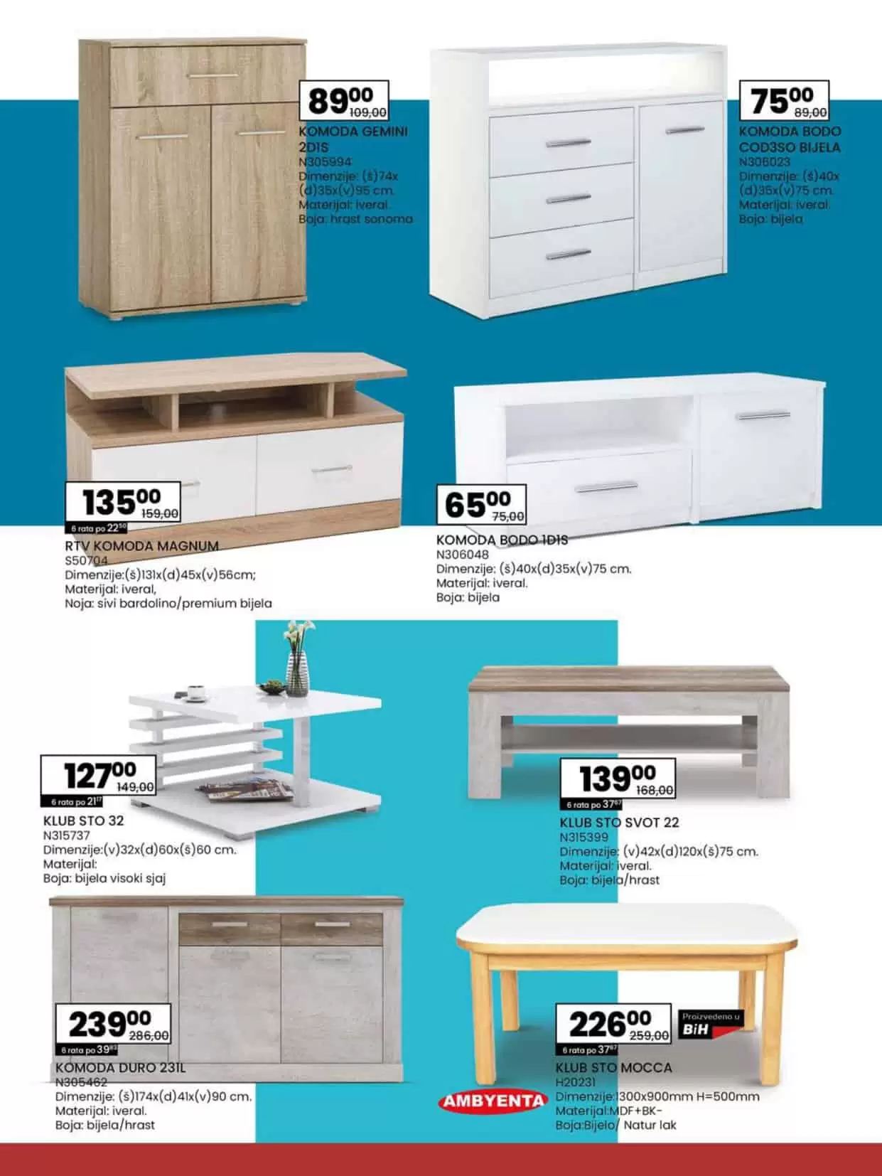 Fis akcijski katalog. snizenje. akcija. popust. snizeno. fis namjestaj.