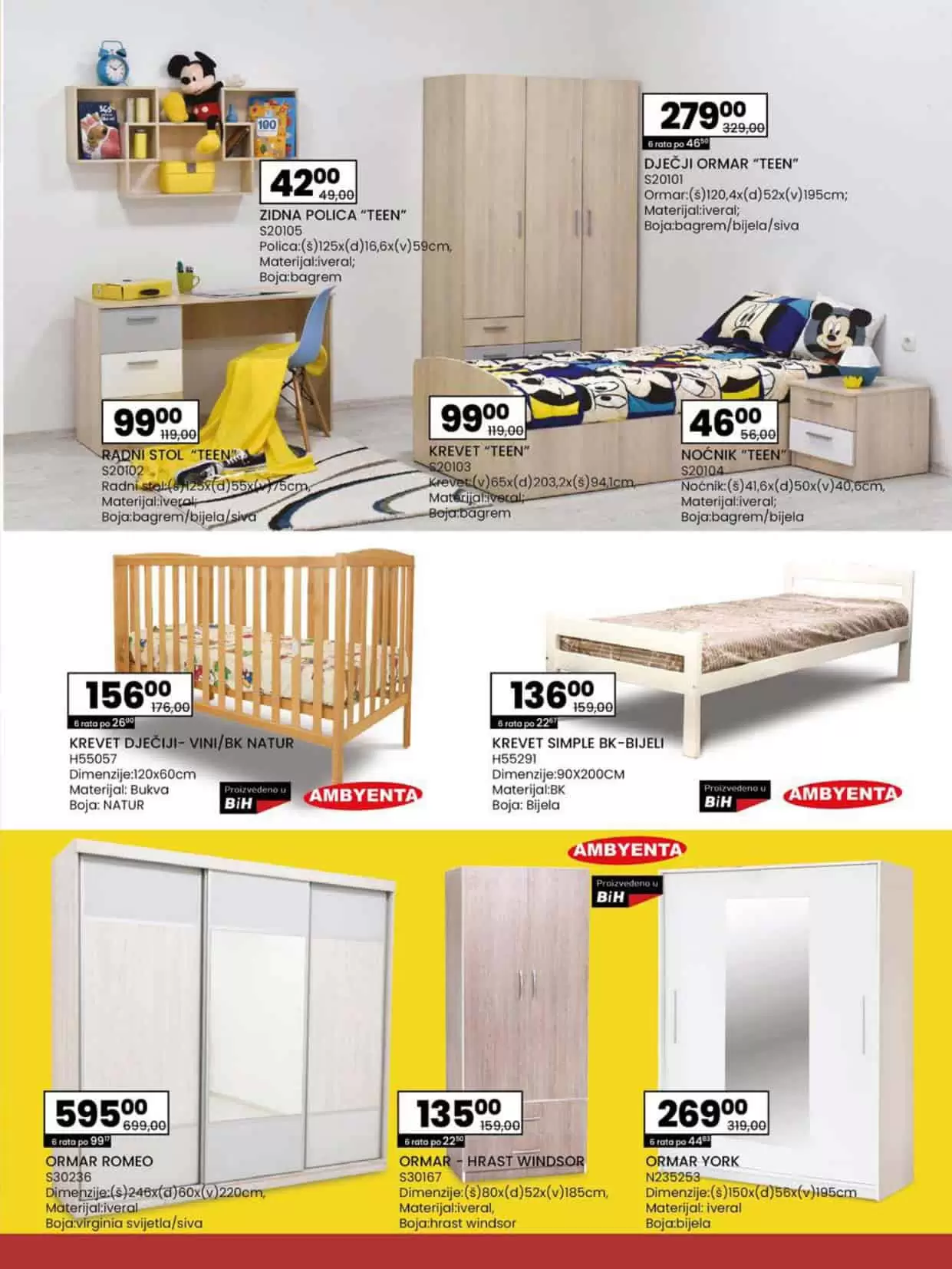 Fis akcijski katalog. snizenje. akcija. popust. snizeno. fis namjestaj.