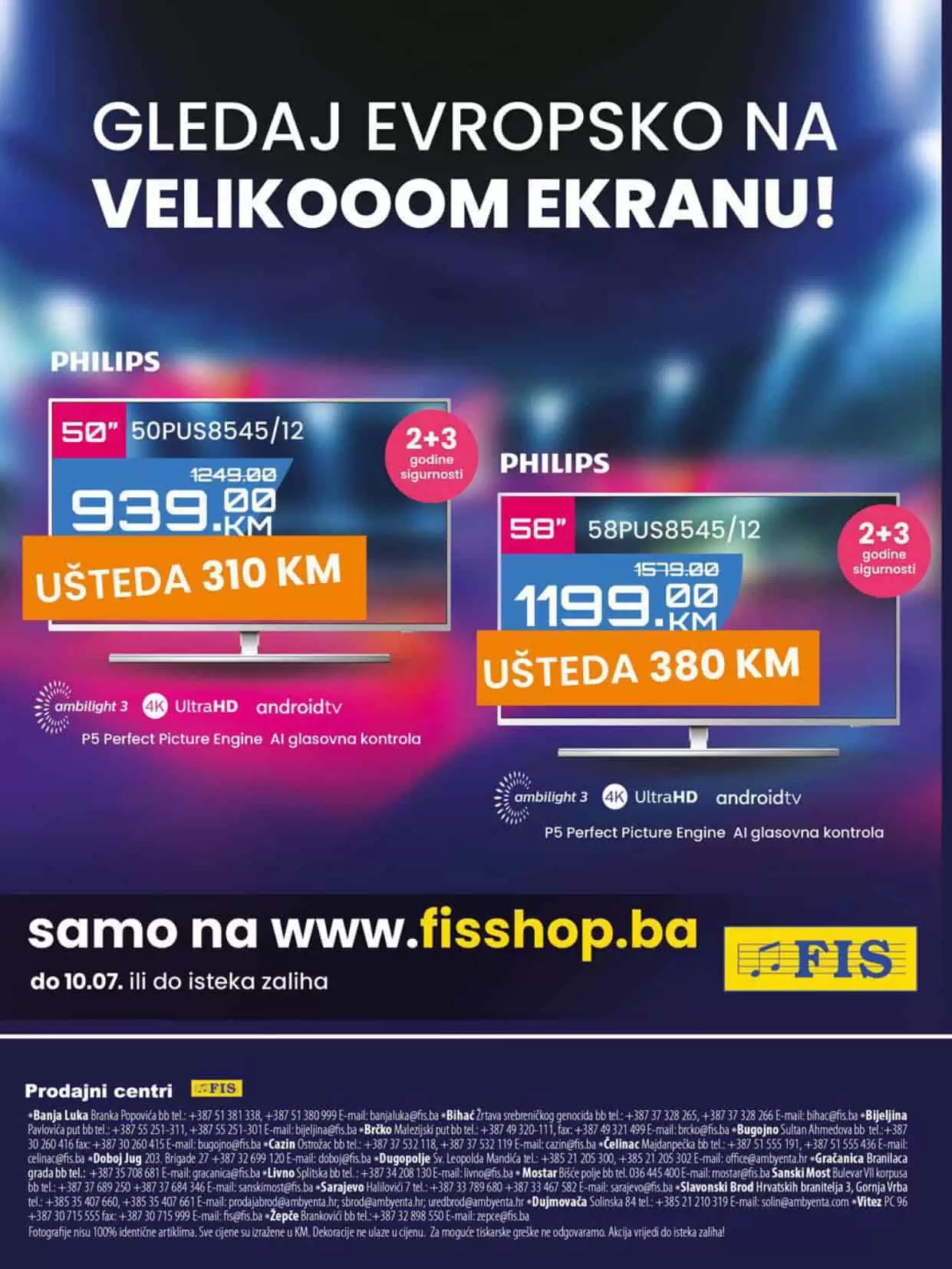 Fis snizenje. fis kupujte sa zadovoljstvom. fis akcija. popustvi. snizeno