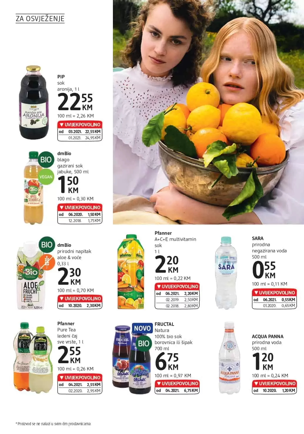 dm-akcijski-katalog cm cosmetic market. bingo. konzum. amko. 