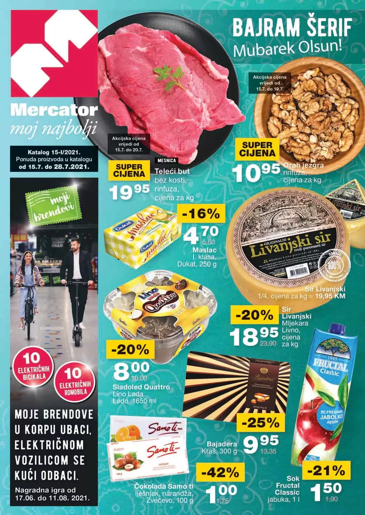 mercator kataloska akcija. mercator snizenje. mercator lozionicka. 