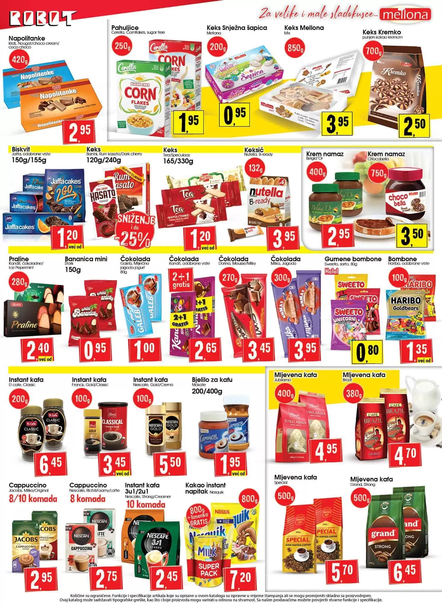 Robot akcijski katalog. robot katalog. kataloska akcija. snizenje. popust. 