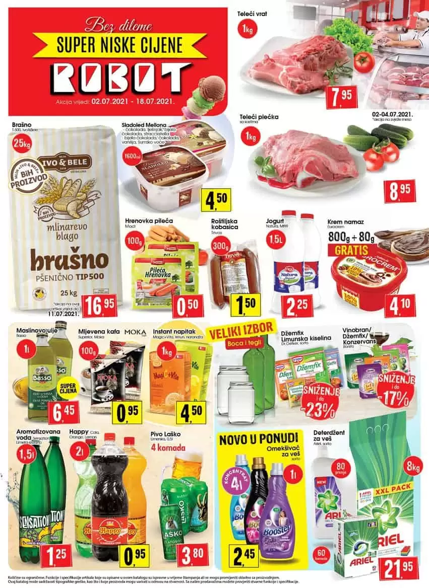 Robot katalog. robot snizenje. akcija. popust. snizeno. 