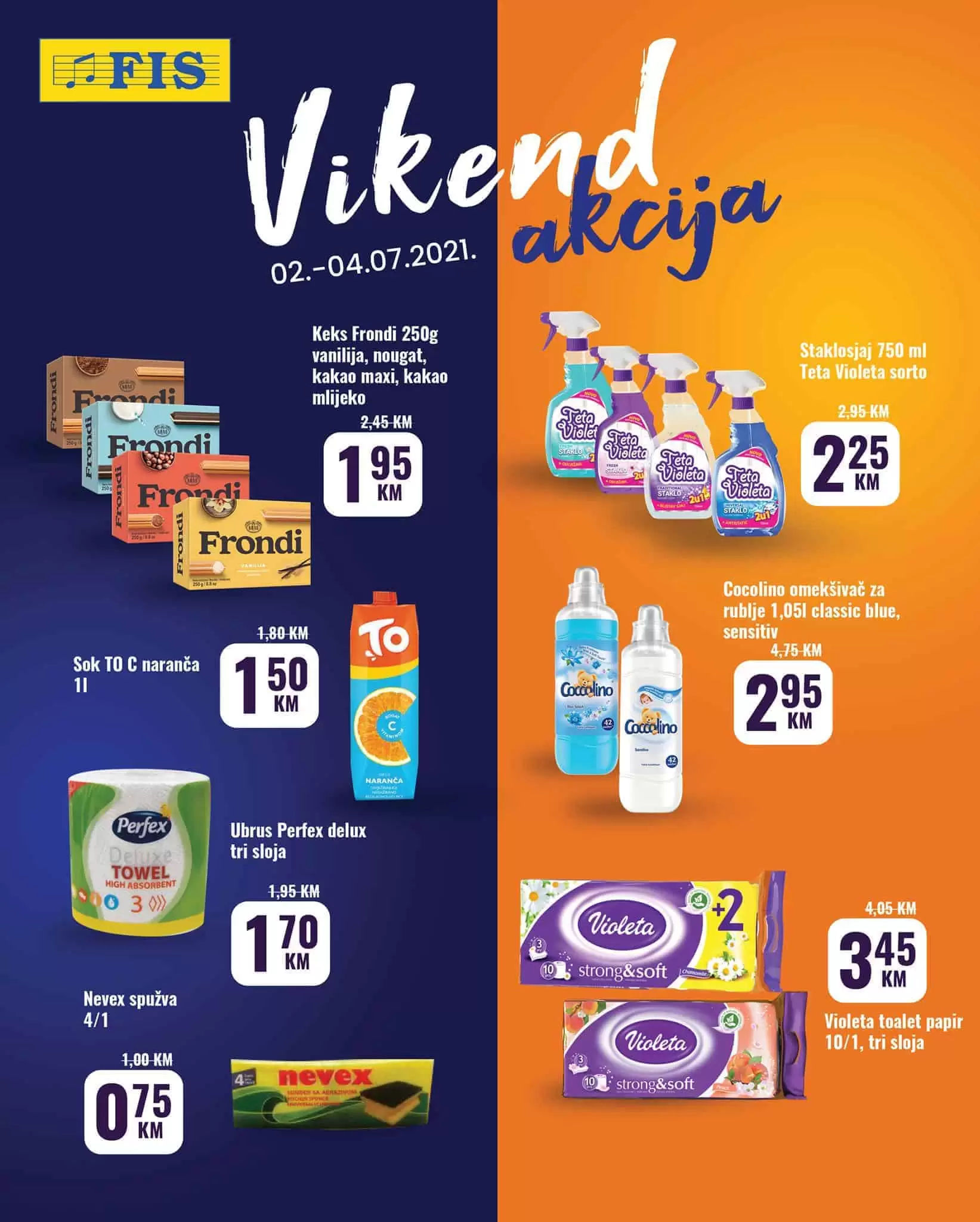 Fis vikend akcija 02-04.07.2021. godine