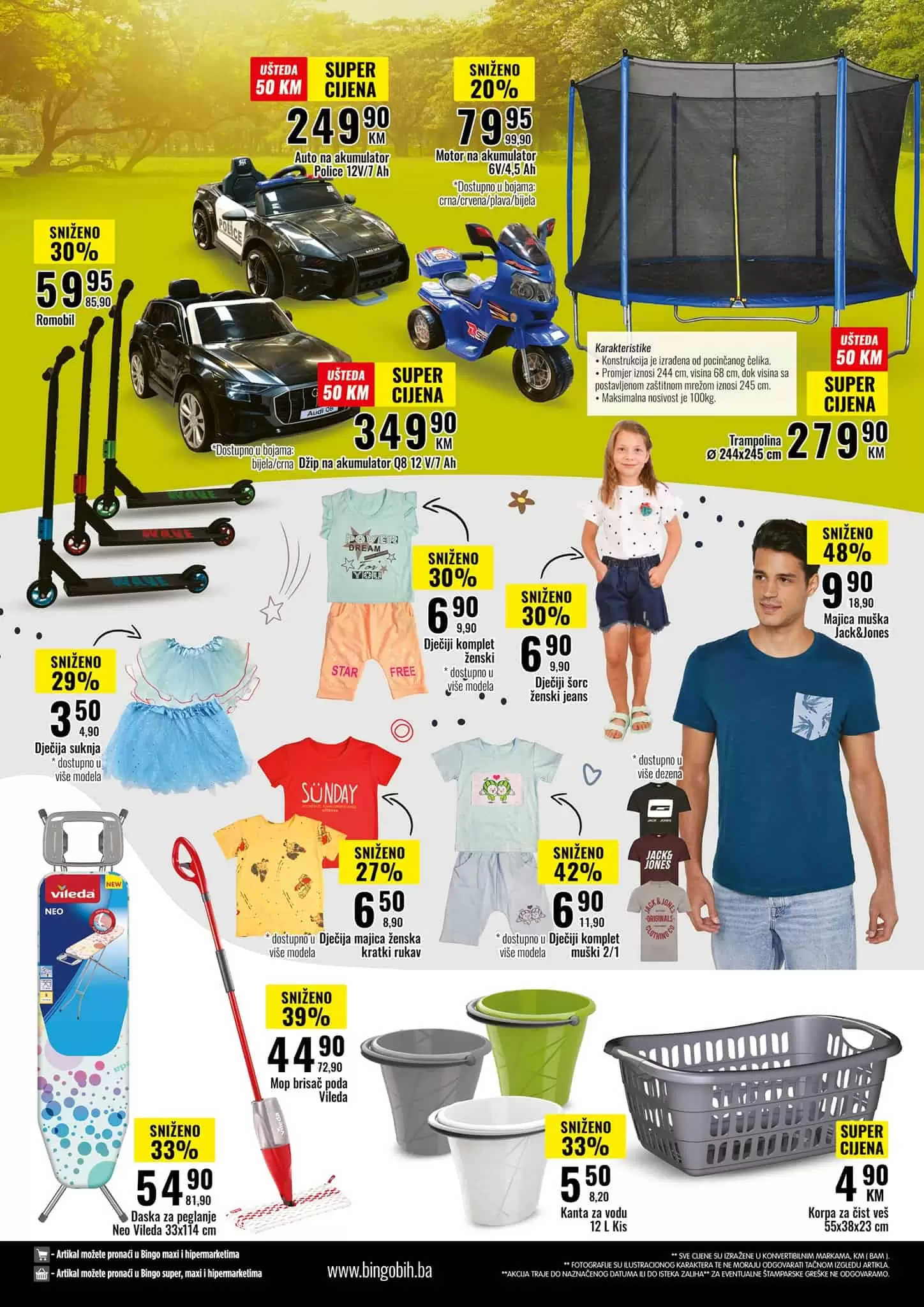 bingo katalog. bingo snizenje. bingo ljetna ponuda. 