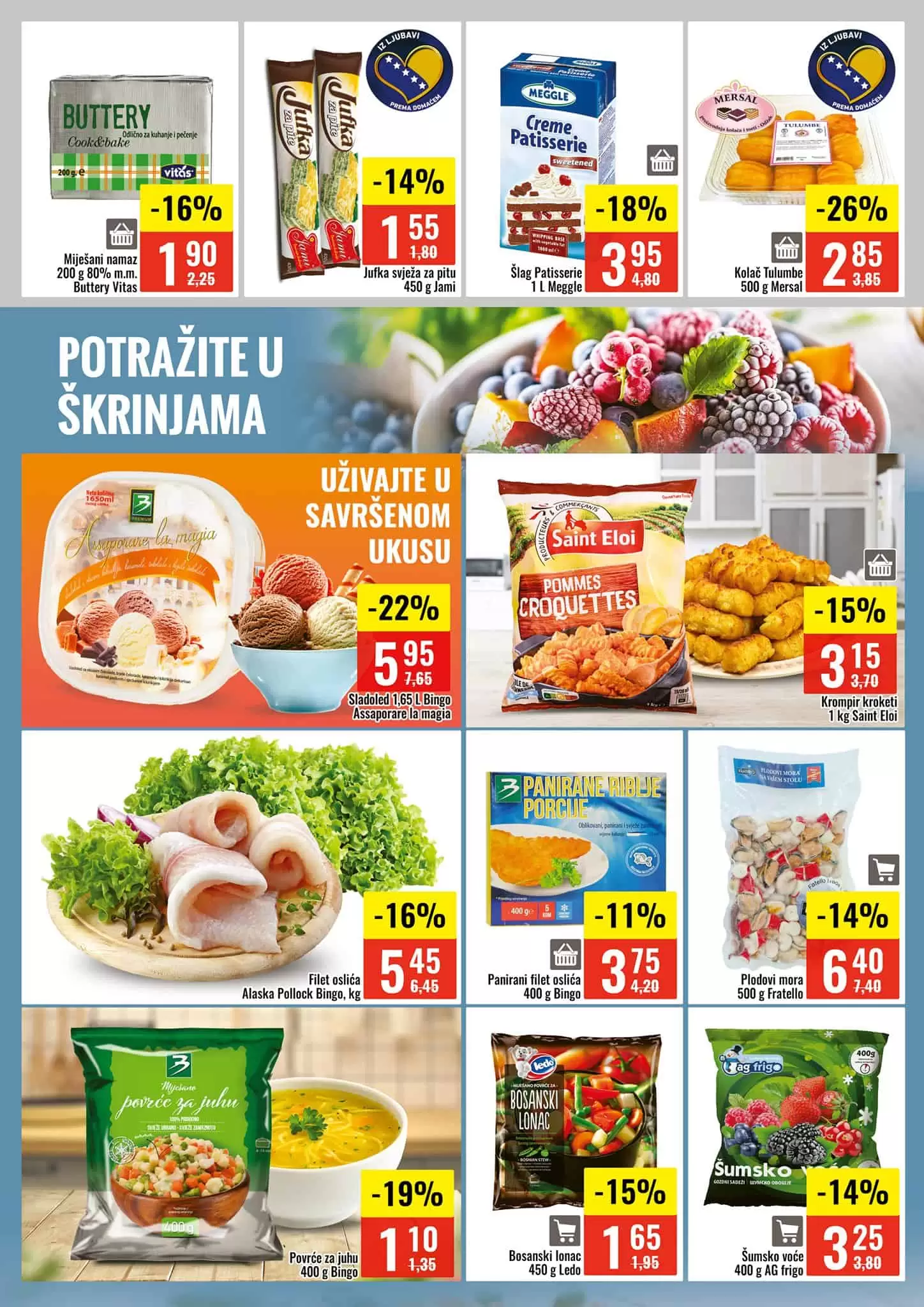 Bingo super akcija. bingo kralj dobrih cijena. snizeno. akcija. popust. 