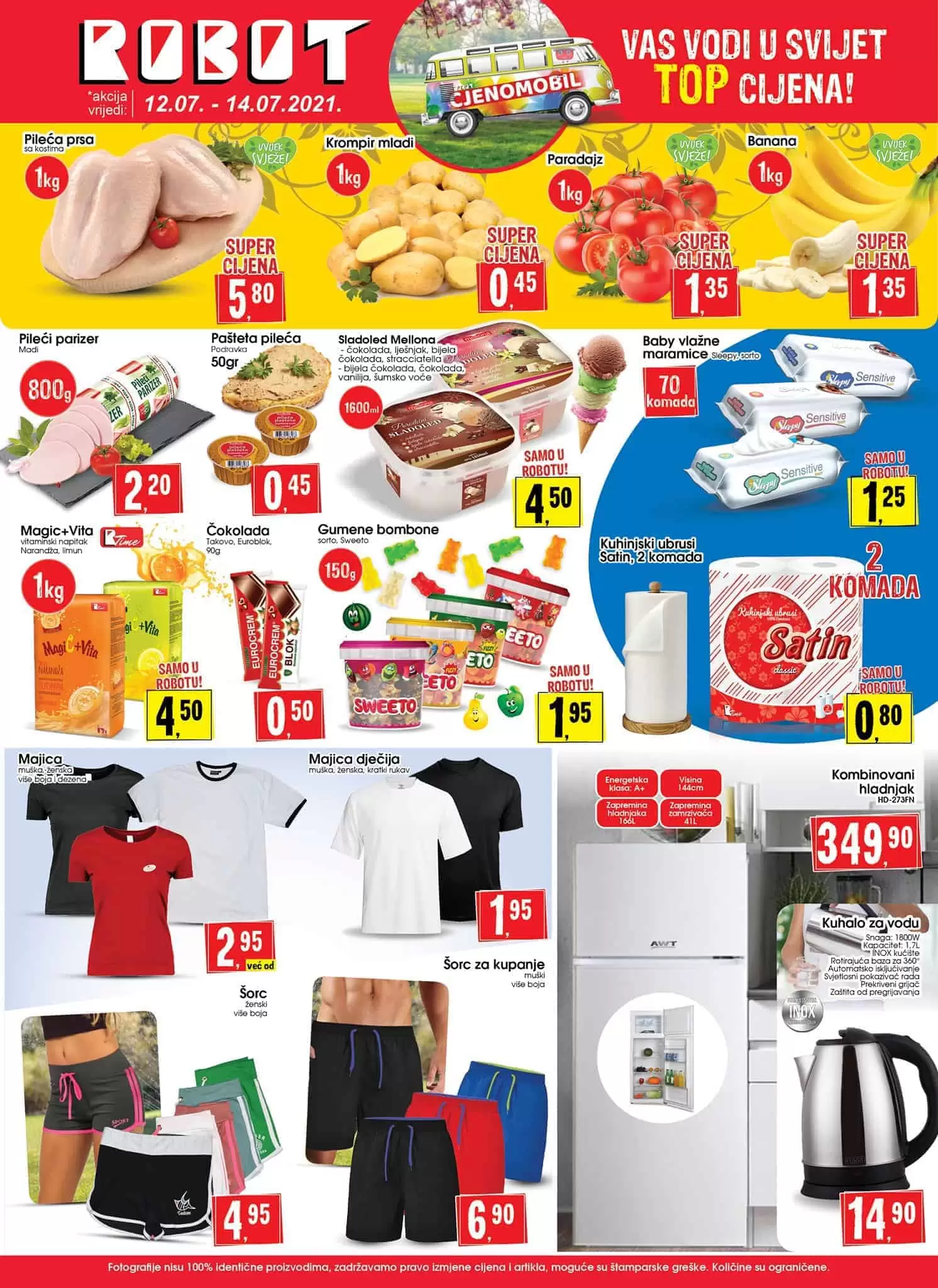 robot akcijski katalog. snizenje. akcija. popust. bingo. konzum. fis. popusti. snizeno. 