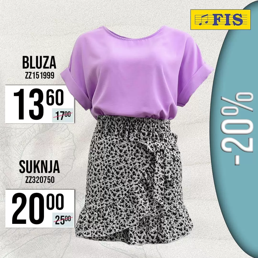 Fis TOP akcija. Fis snizenje. 