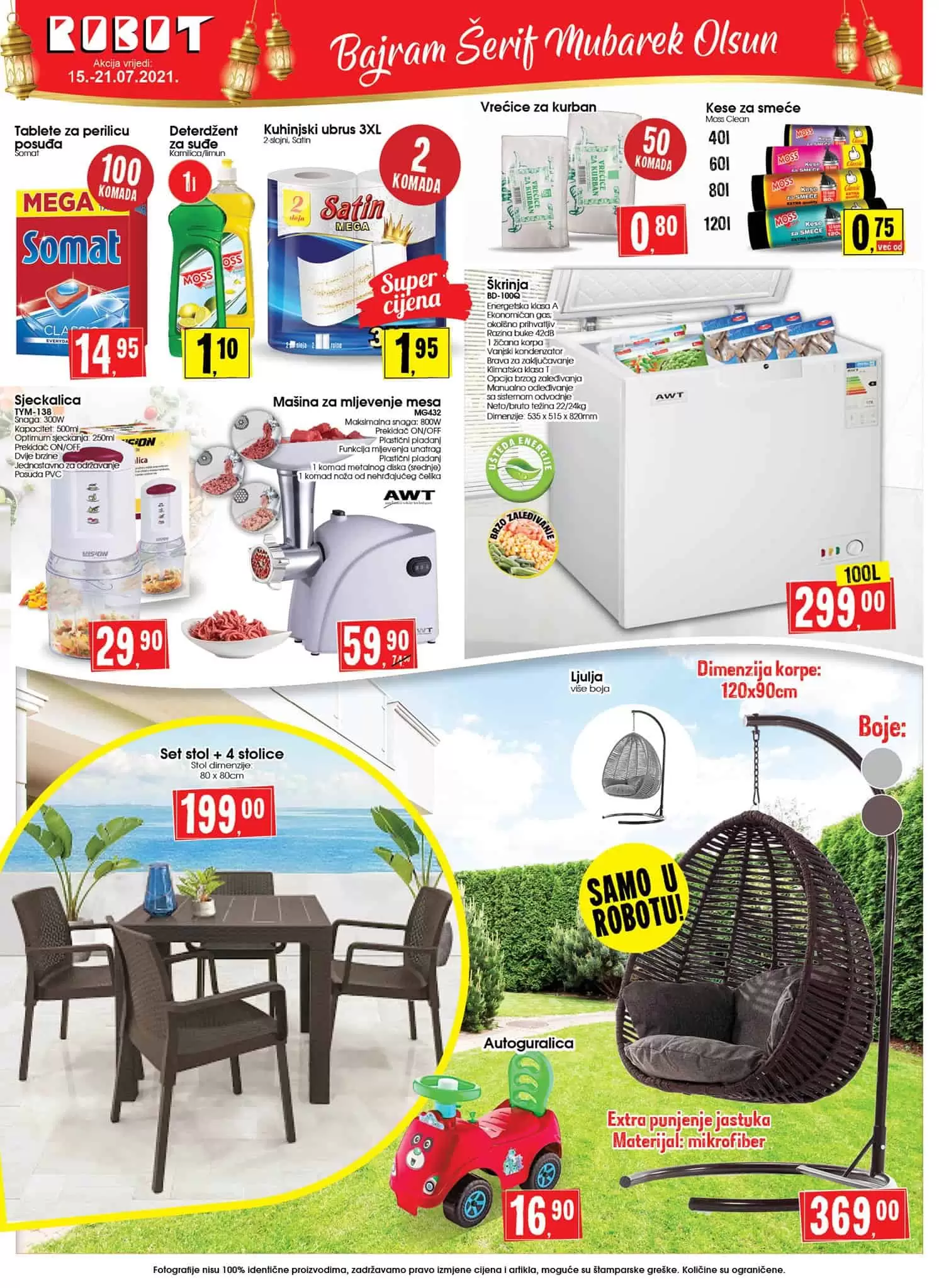 robot akcijski katalog. snizenje. akcija. popust. bingo. konzum. fis. popusti. snizeno. 