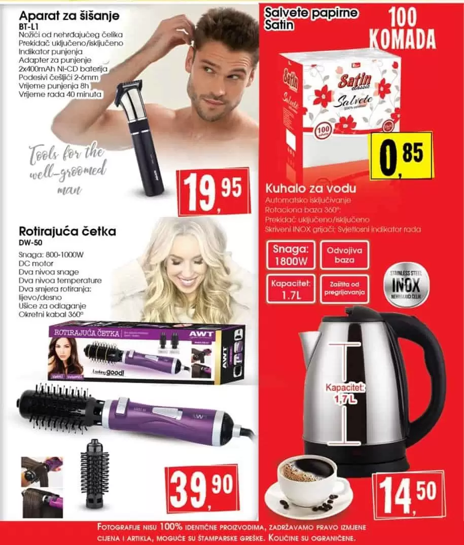 robot akcijski katalog. snizenje. akcija. popust. bingo. konzum. fis. popusti. snizeno.