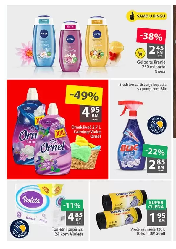 bingo katalog. bingo snizenje. bingo ljetna ponuda. 