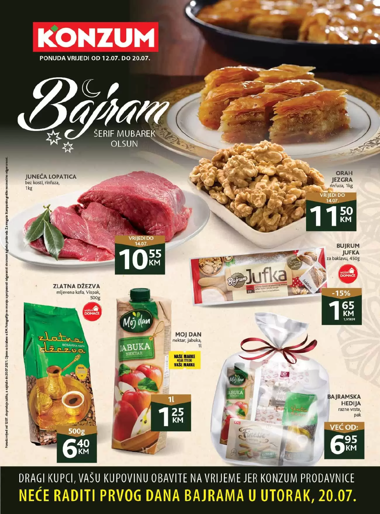 Konzum akcijski katalog. korona virus. snizenje. akcija. popusti. snizeno.