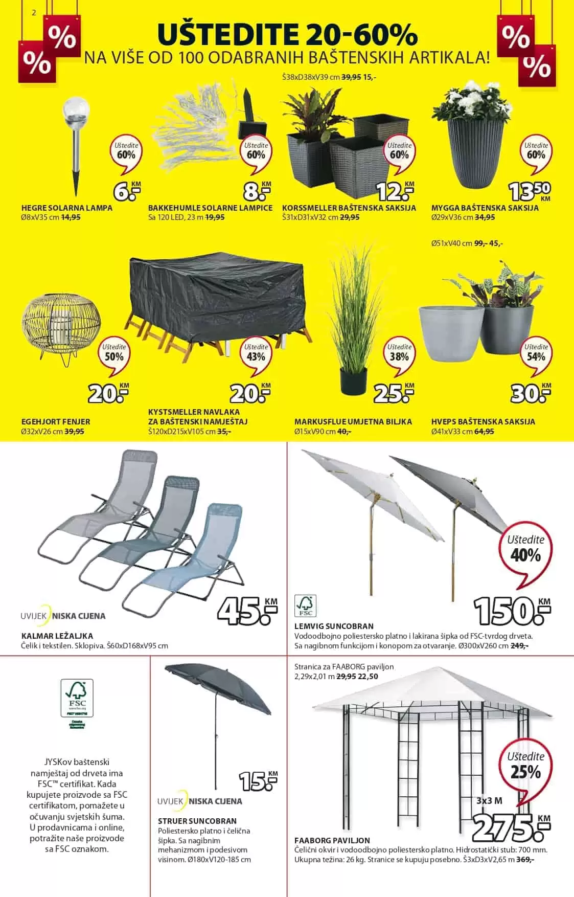 Jysk akcijski katalog. letak. snizeno. snizenje. popust. usteda. usteda novca. 