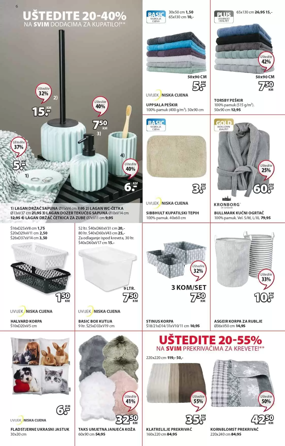 JYSK akcijski katalog. snizenje. popust. akcija. popusti. online kupovina. covid 19. korona virus. 