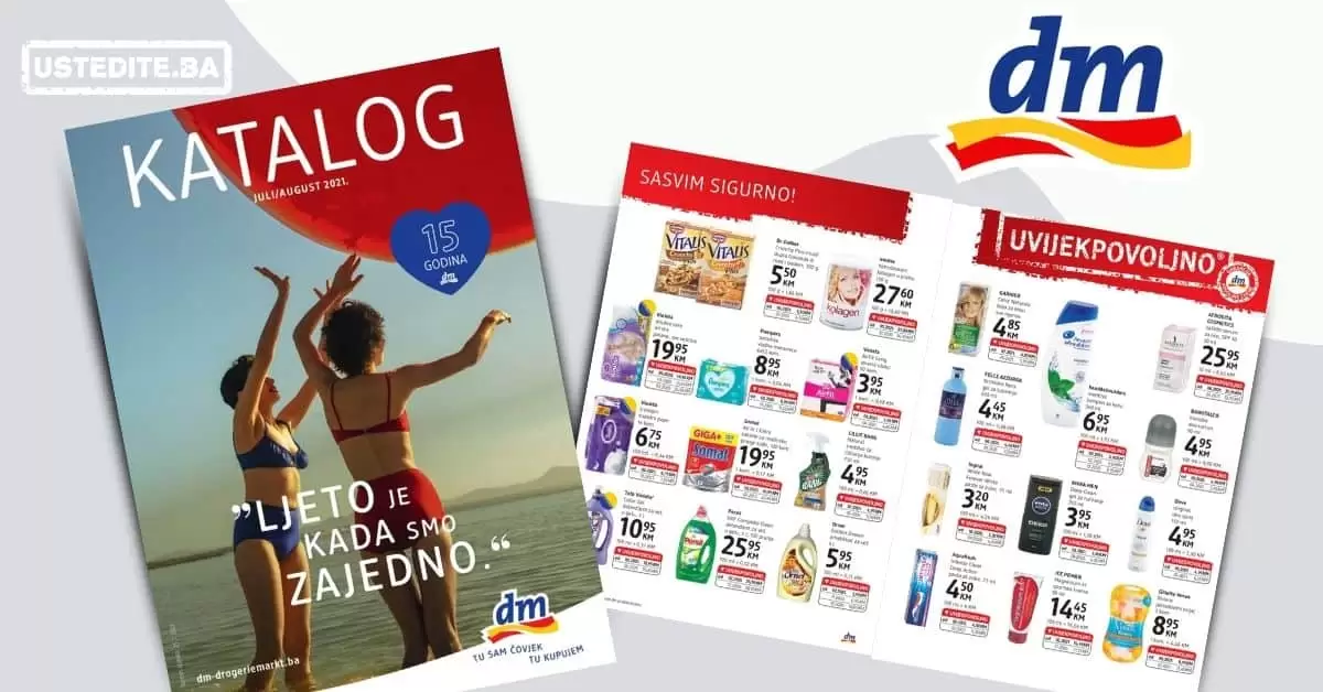 dm Katalog 21.07-03.08.2021. godine!