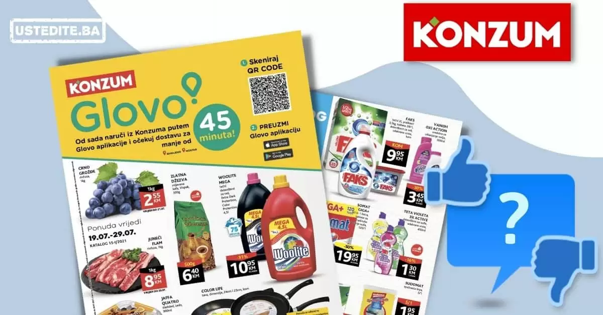Konzum akcijski katalog 19-29.07.2021. godine
