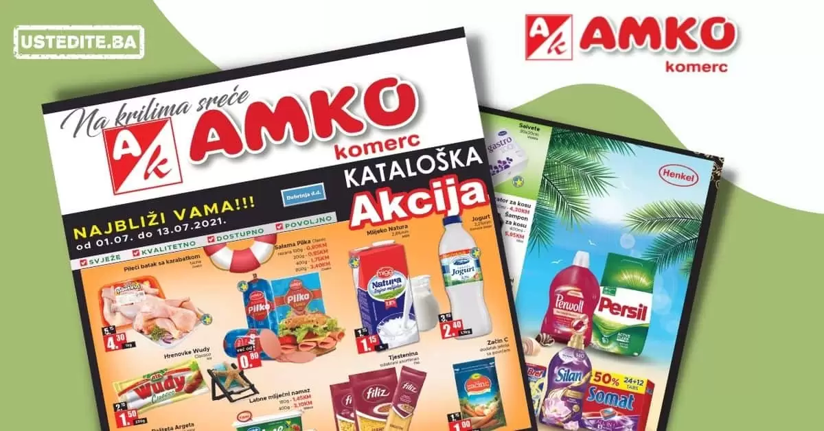 Amko kataloška akcija 15-28.07.2021. godine