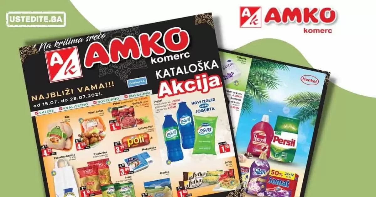 Amko kataloška akcija 15-28.07.2021. godine