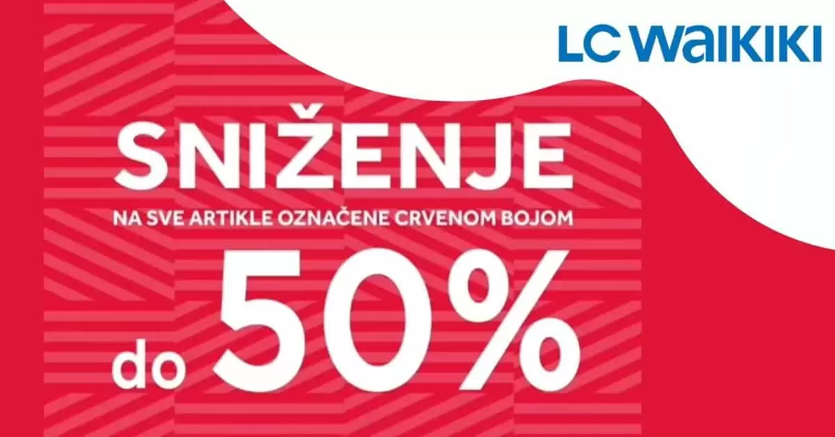 Snizenje 50% LC Waikiki