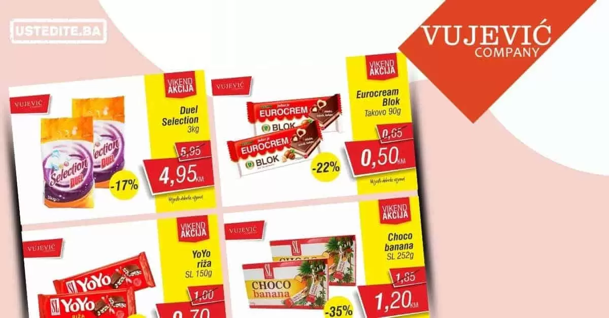 vujevic zenica. vujevic company. vujevic katalog. vujevic snizenje.