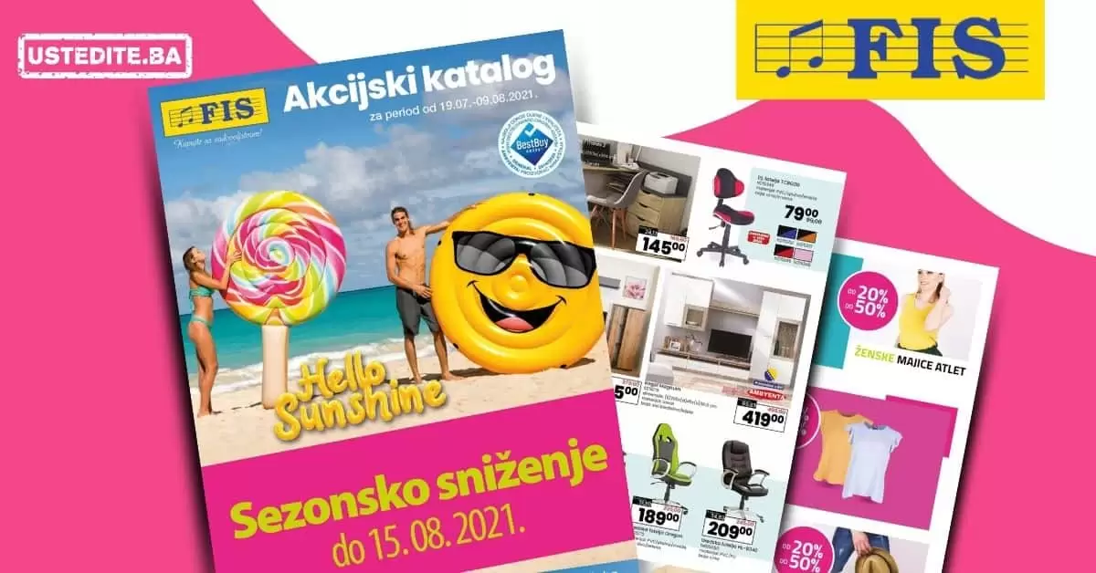 Fis akcijski katalog 19.07-09.08.2021. godine