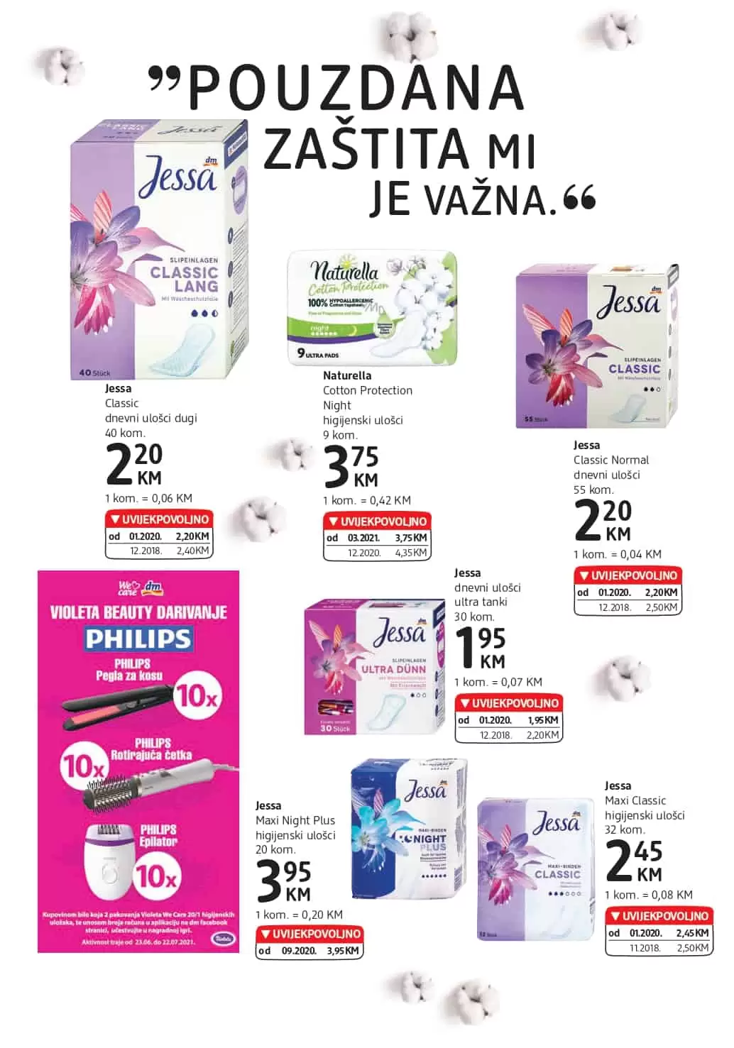 dm-akcijski-katalog cm cosmetic market. bingo. konzum. amko.
