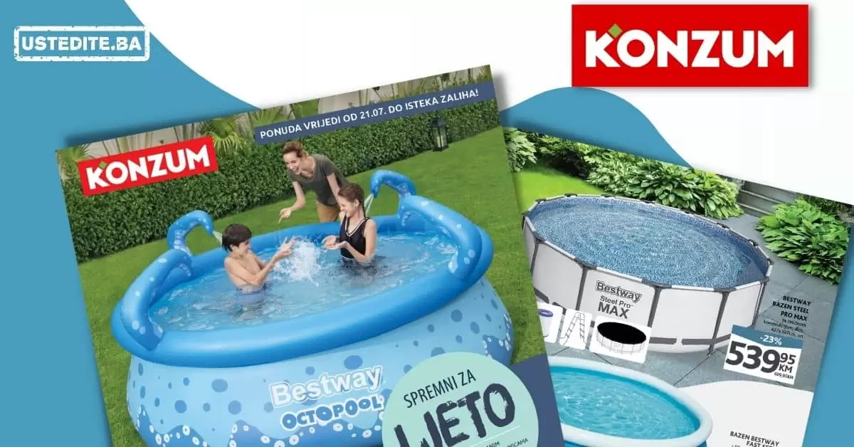 Konzum Ljetna akcija 21.07-21.08.2021. godine!