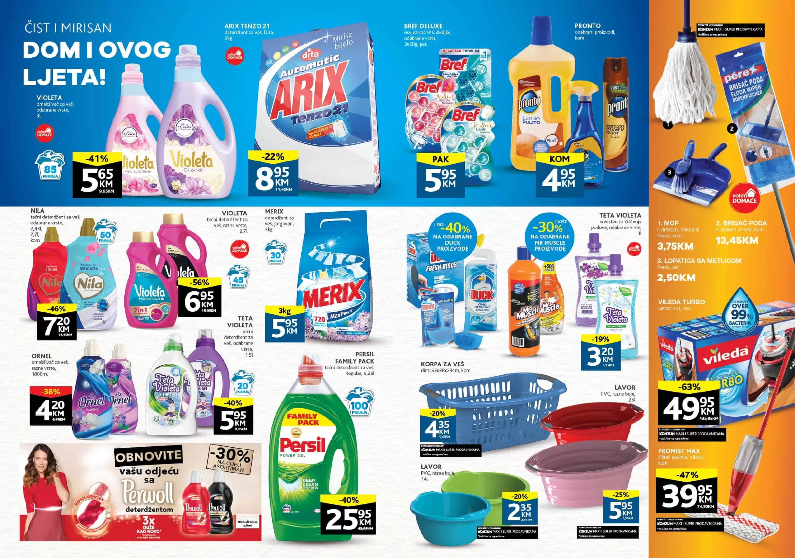 Konzum akcijski katalog. korona virus. snizenje. akcija. popusti. snizeno.
