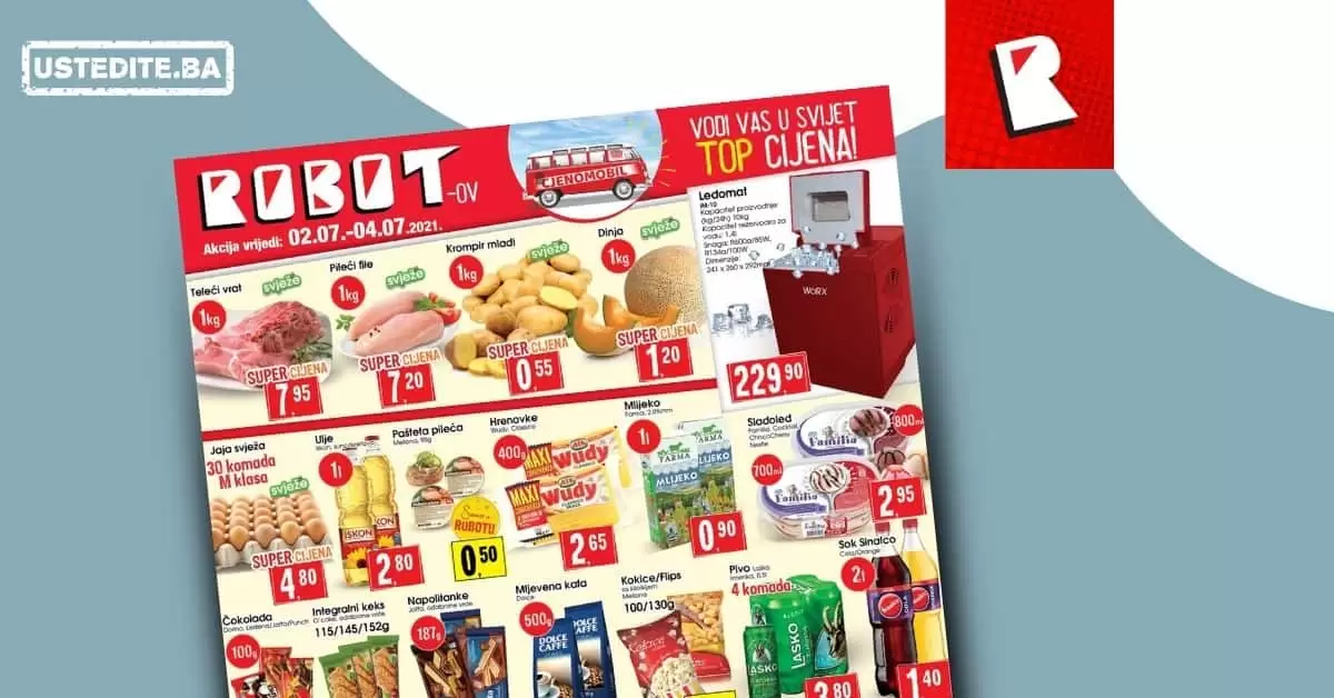 Robot super akcija 02-04.07.2021. godine