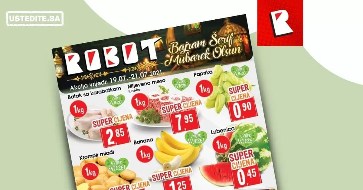 Robot super akcija 19-21.07.2021. godine