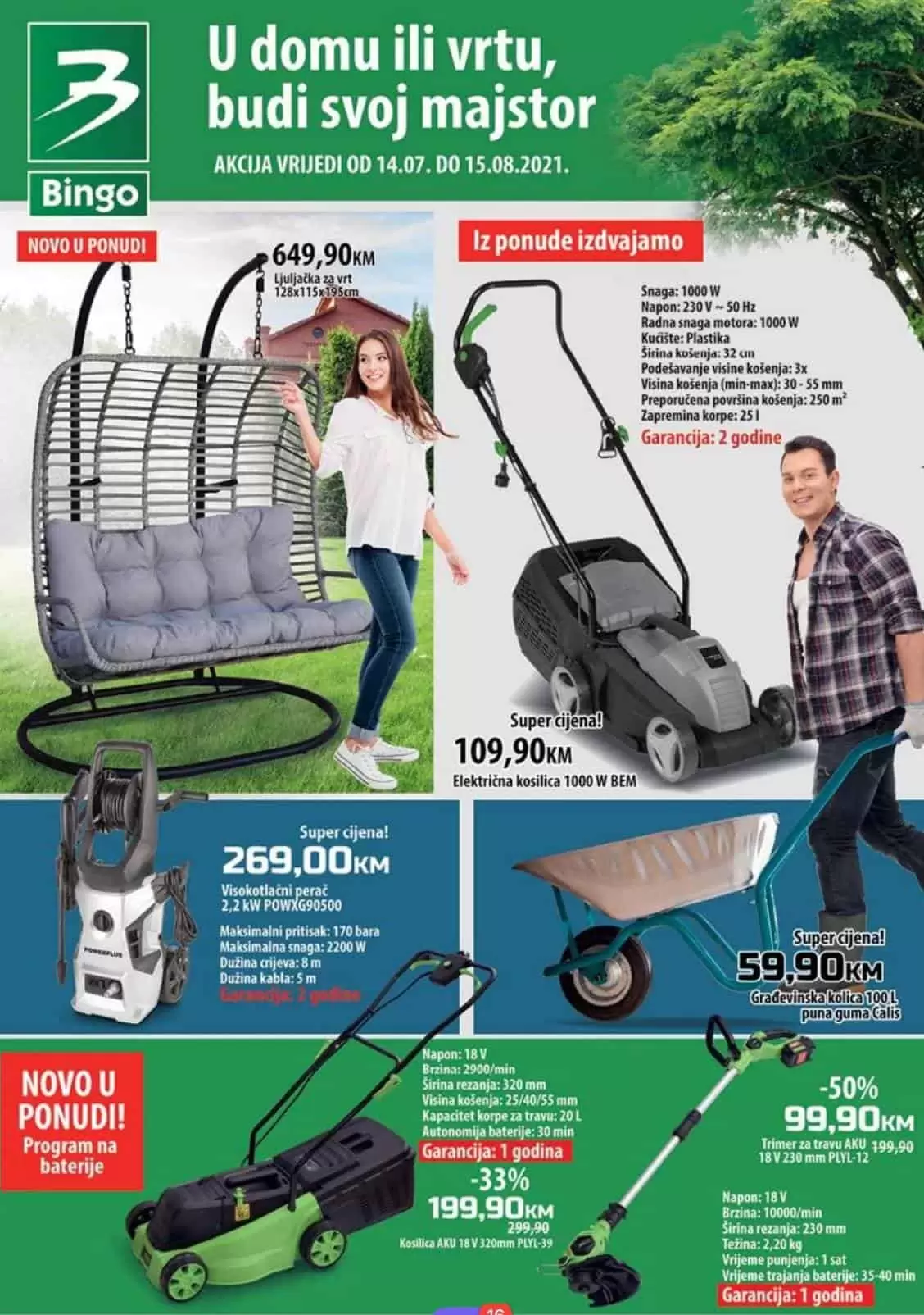 Bingo super akcija. bingo kljad dobrih cijena. snizeno. akcija. popust.