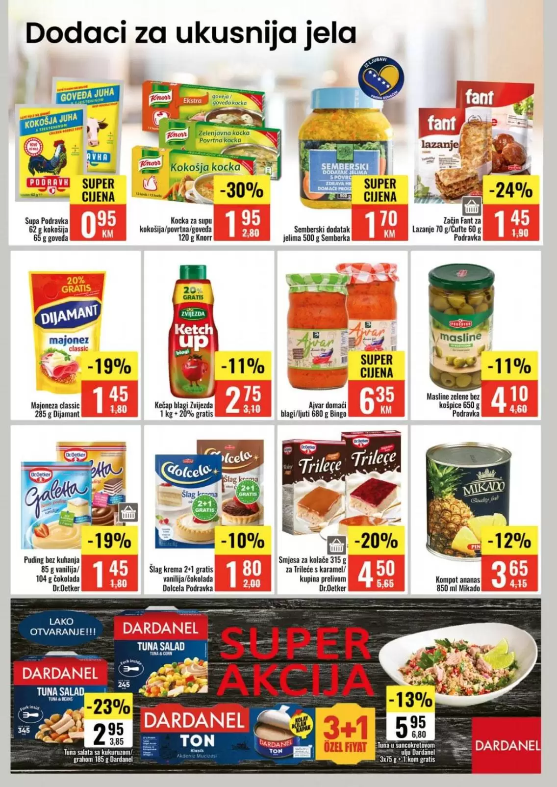 bingo akcijski katalog, snizenje. akcija. popust. snizeno.