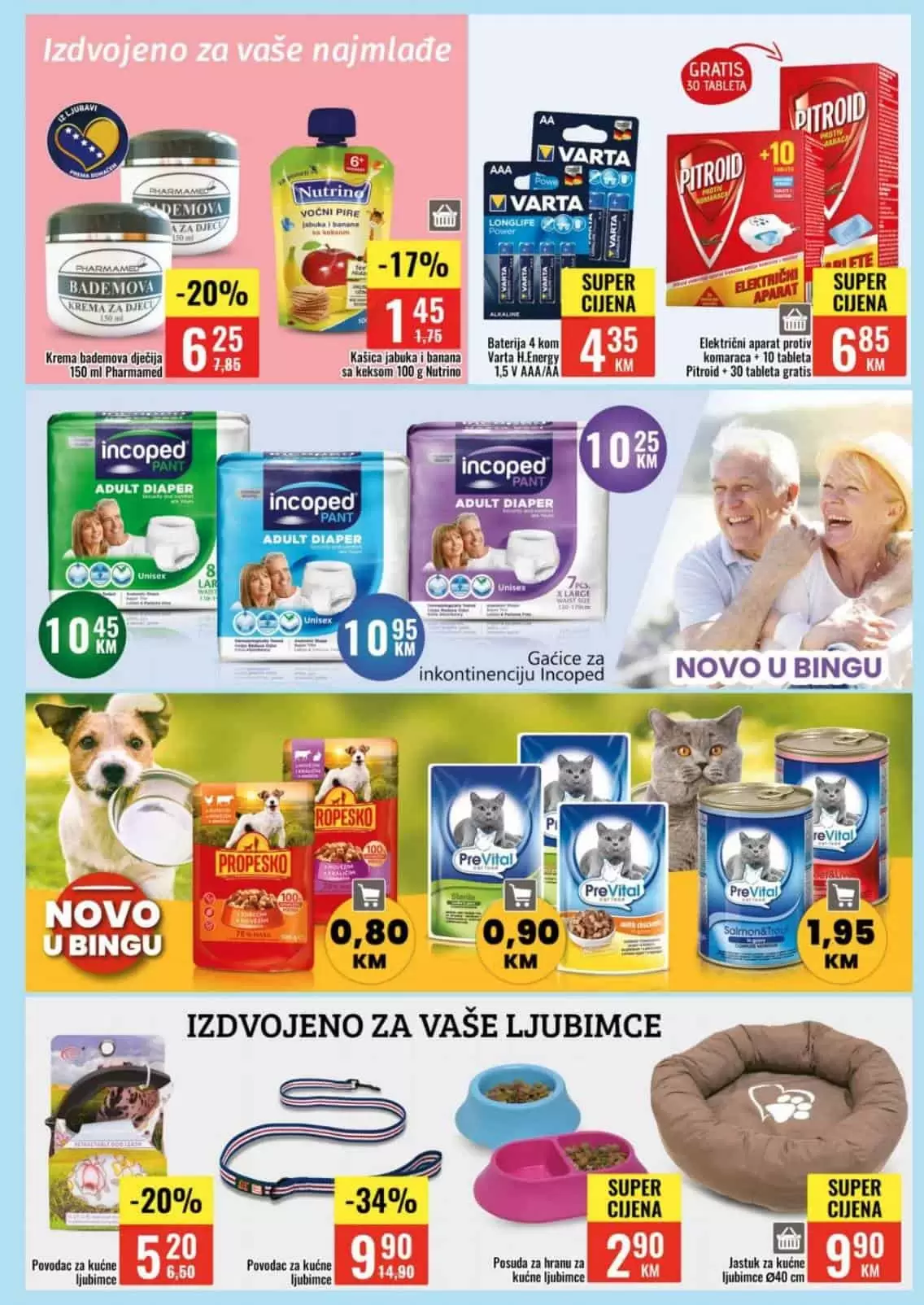 bingo akcijski katalog. bingo katalog. snizenje. akcija.