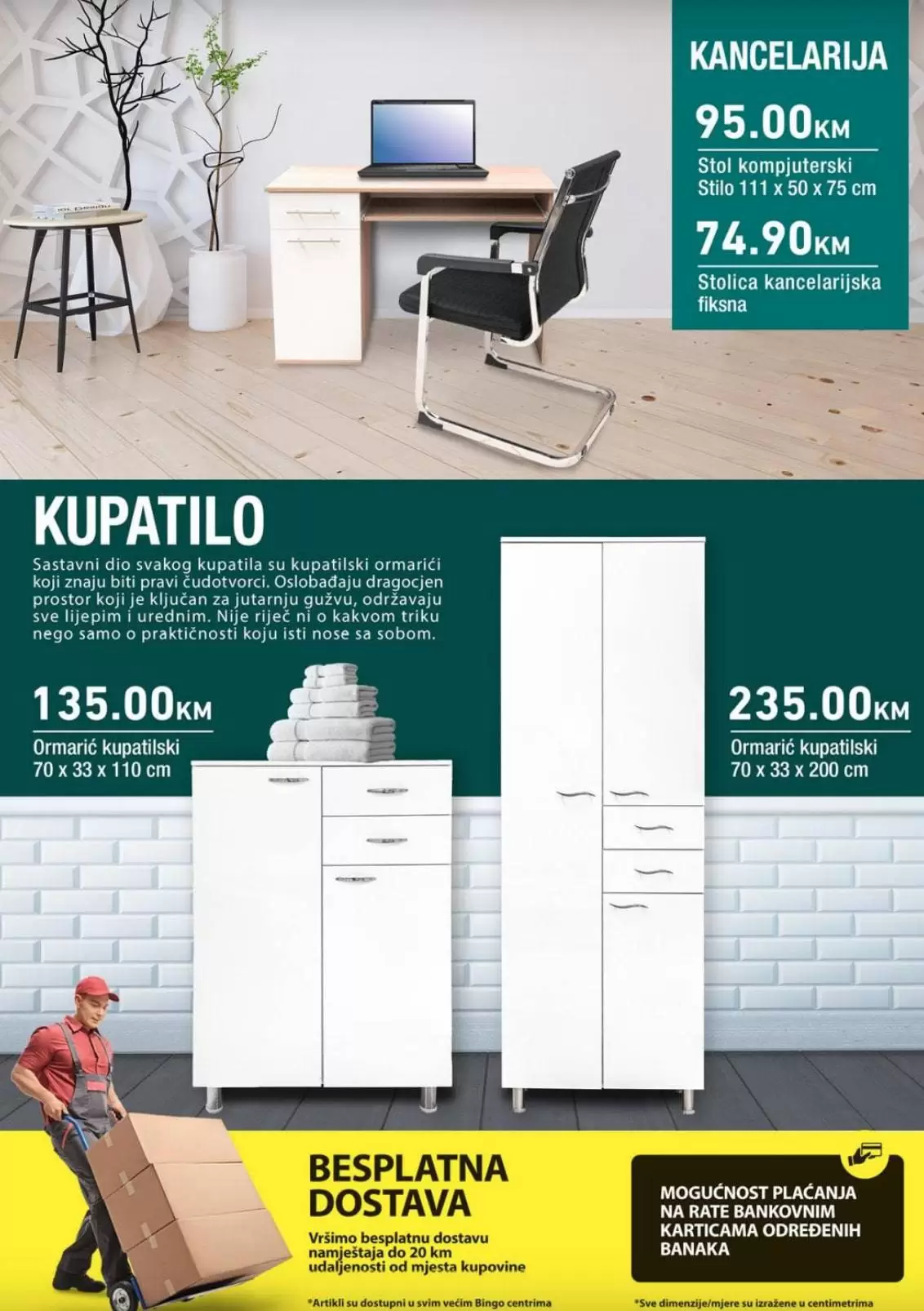 Bingo katalog namještaja 20.07-20.08.2021. godine