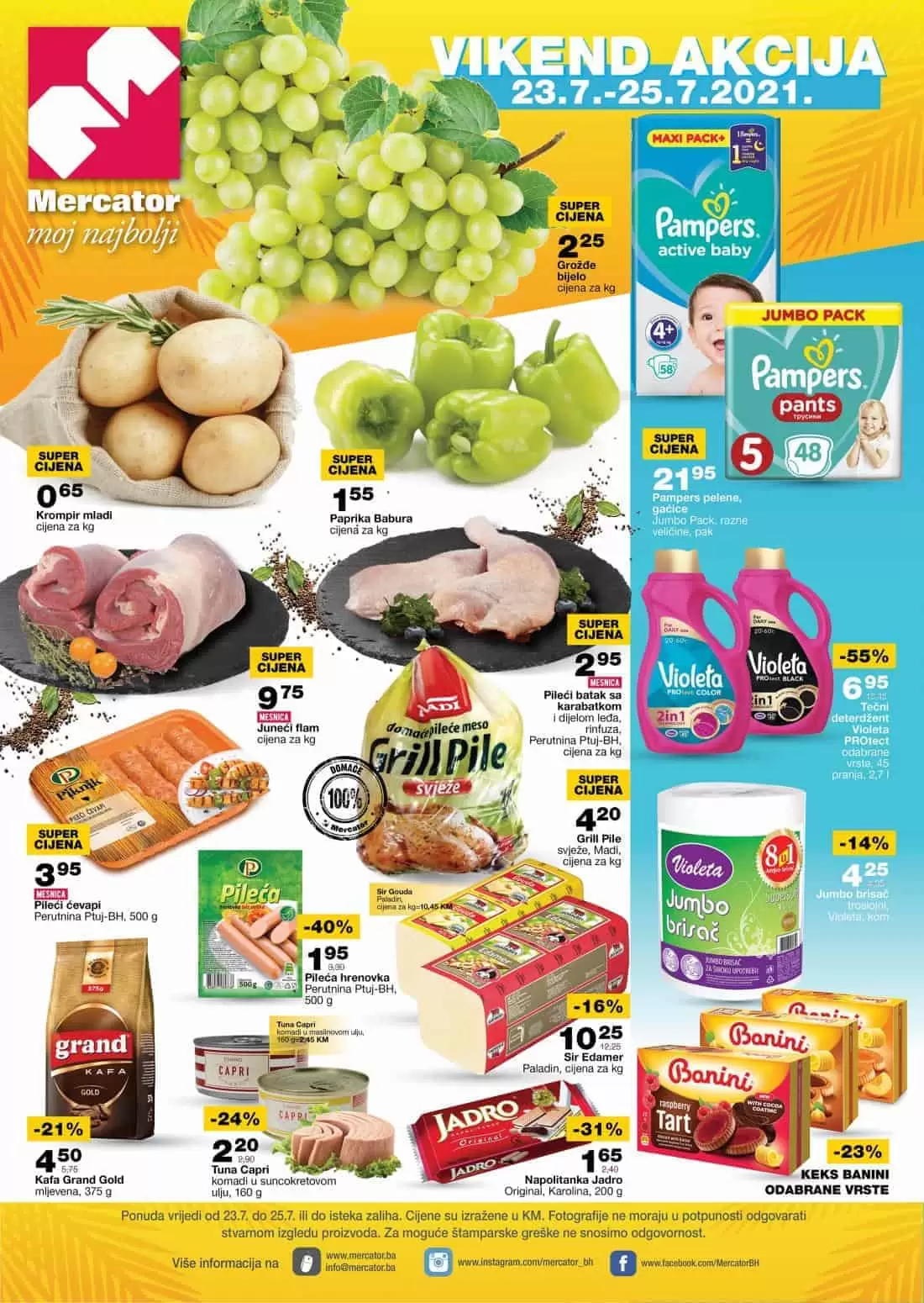 mercator kataloska akcija. mercator snizenje. mercator lozionicka. 
