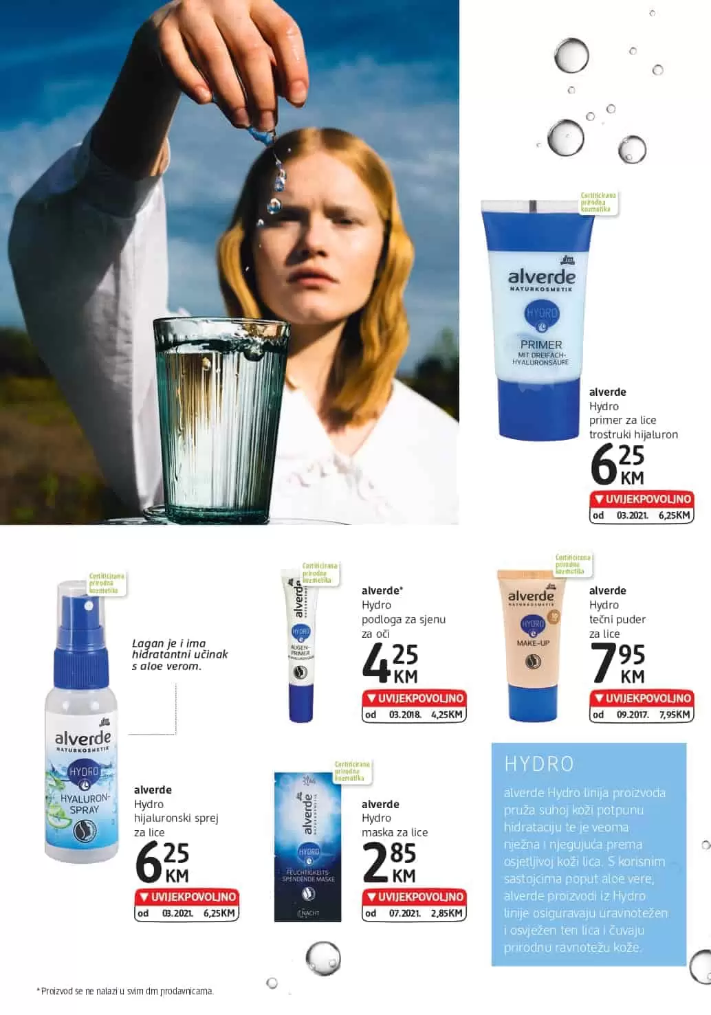 dm-akcijski-katalog cm cosmetic market. bingo. konzum. amko. 