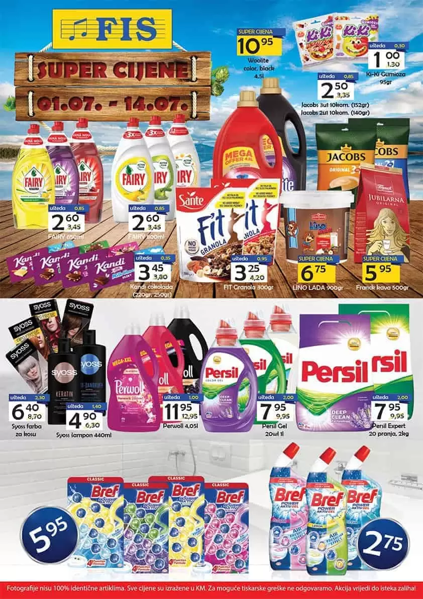 Fis snizenje. fis kupujte sa zadovoljstvom. fis akcija. popustvi. snizeno