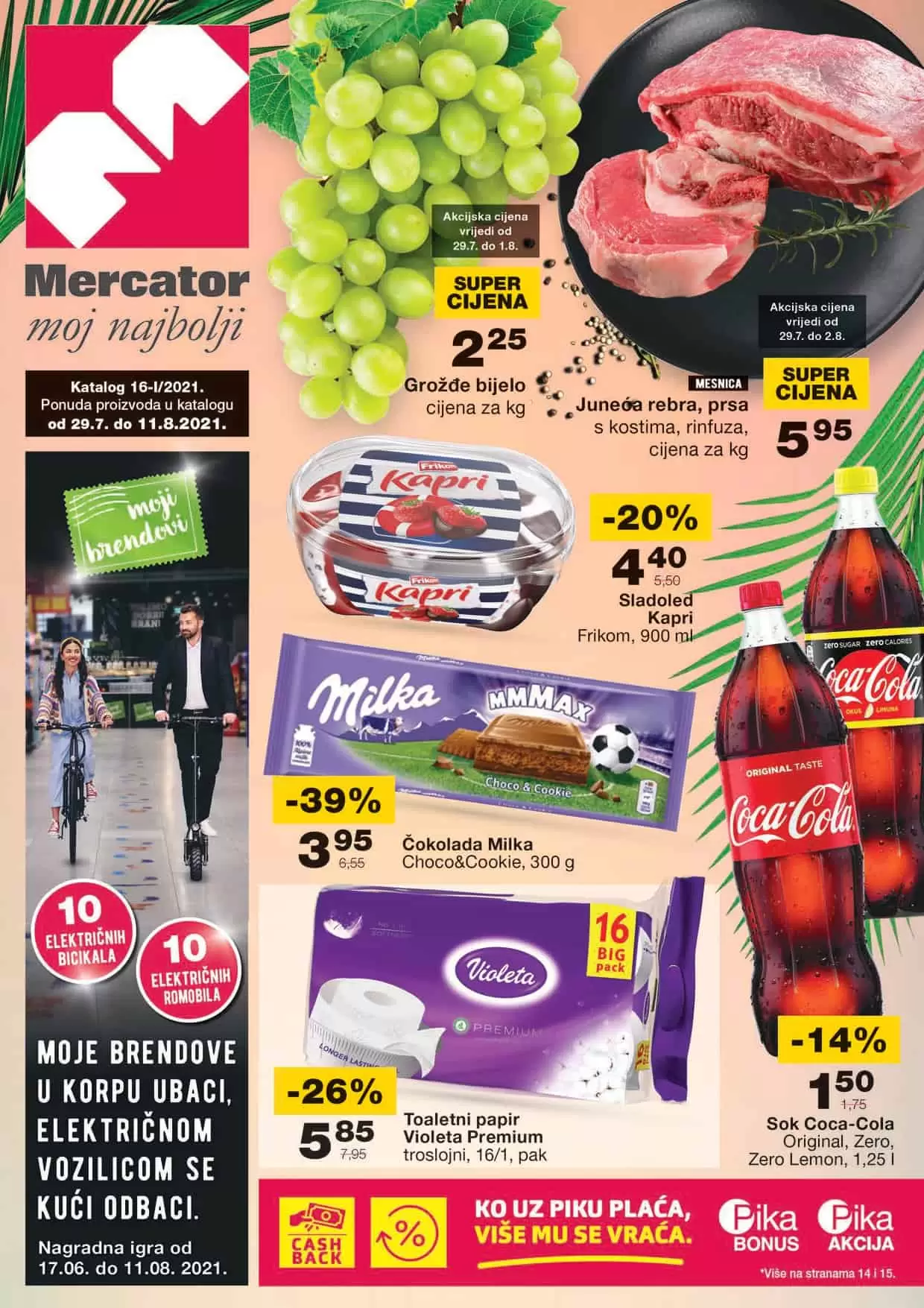 mercator kataloska akcija. mercator snizenje. mercator lozionicka.