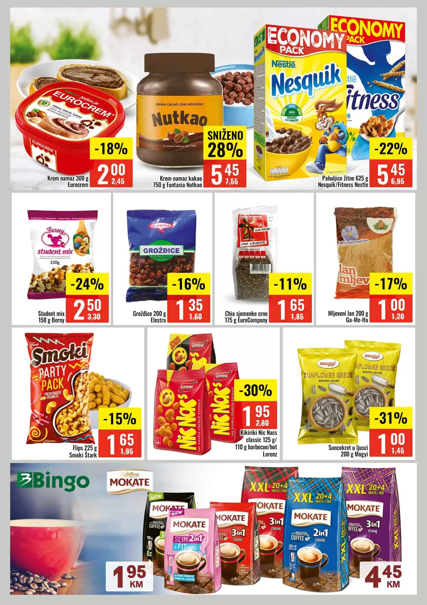 bingo katalog. bingo snizenje. bingo ljetna ponuda. 