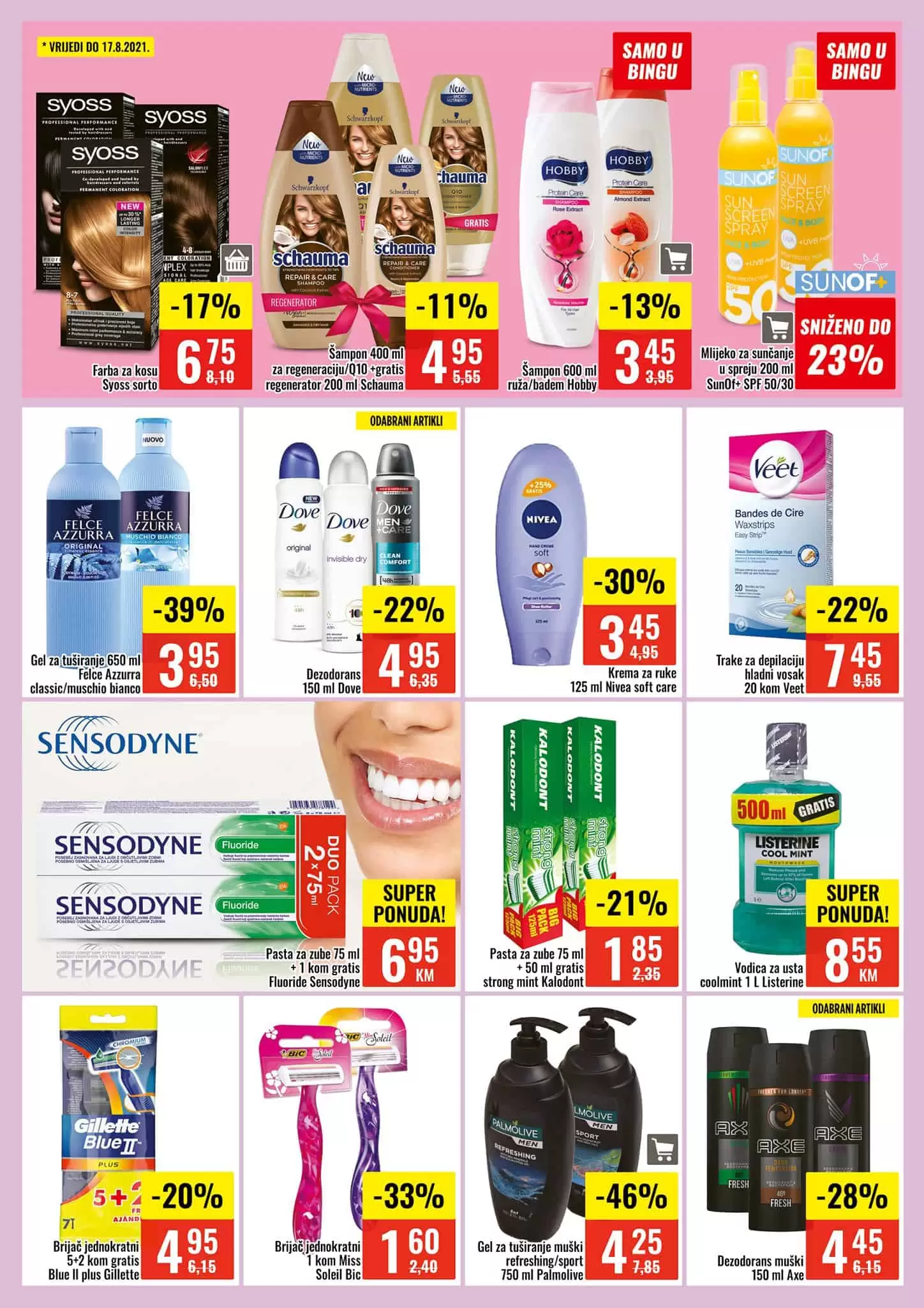 bingo katalog. bingo snizenje. bingo ljetna ponuda. 