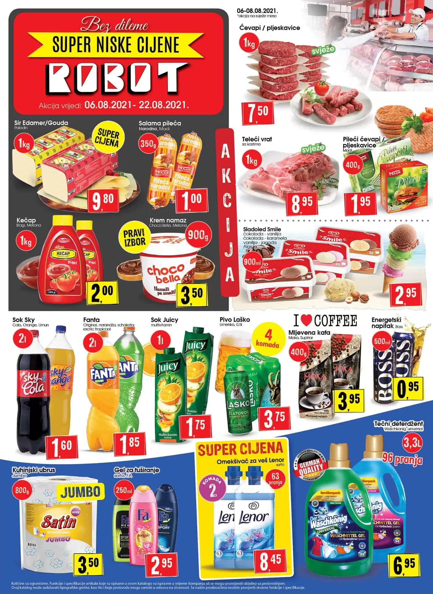 robot akcijski katalog. snizenje. akcija. popust. bingo. konzum. fis. popusti. snizeno. 