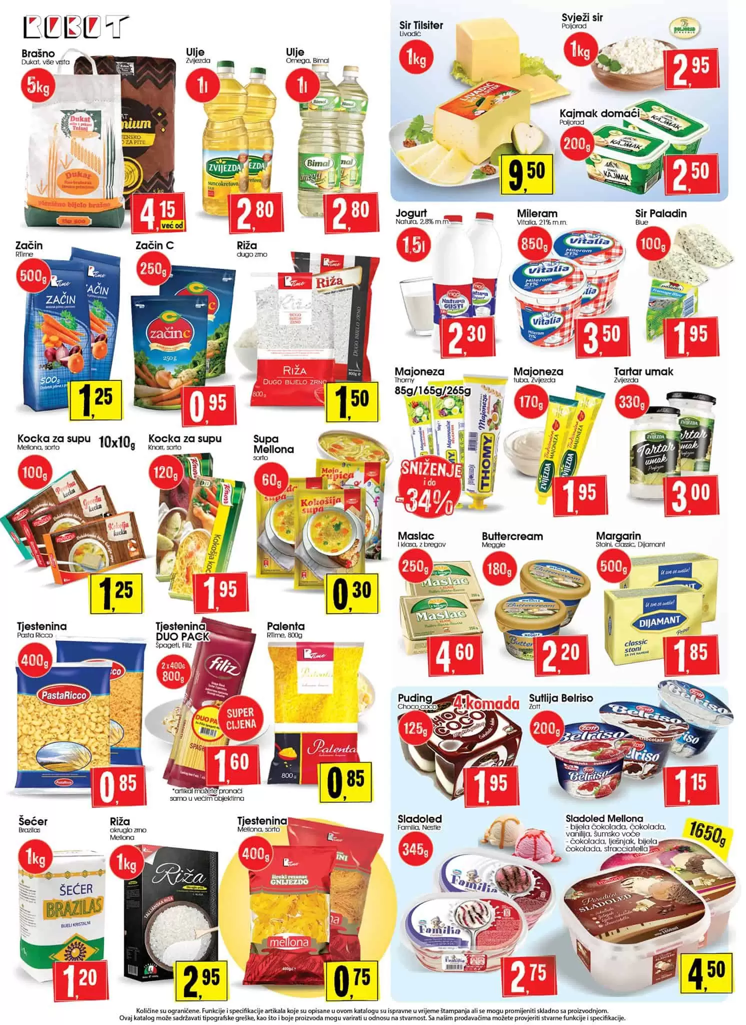 robot akcijski katalog. snizenje. akcija. popust. bingo. konzum. fis. popusti. snizeno.