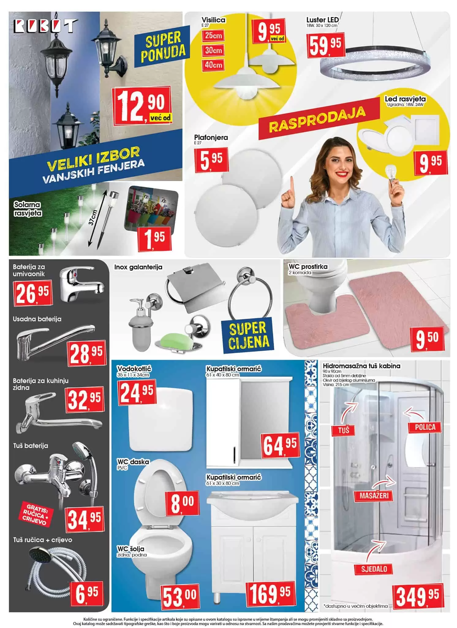 Robot katalog. robot snizenje. akcija. popust. snizeno.