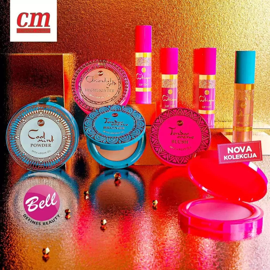 Bell Oriental Tales kolekcija osvojit će srca ljubiteljica egzotičnog načina šminkanja. Kolekcija je veganska, obogaćena dragocijenim i nježnim arganovim uljem. Svaki novi dan neka bude nova #makeup priča, po uzoru na "1001 noć"!